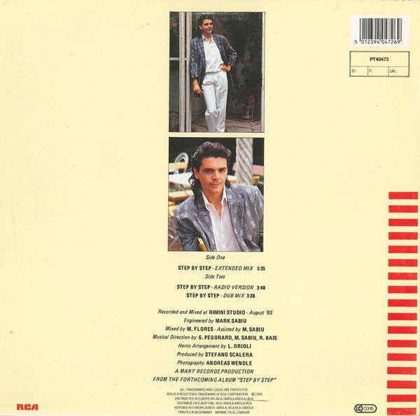 Silvio Pozzoli : Step By Step (Extended Version) (12")