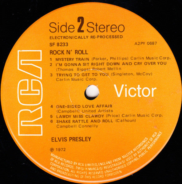 Elvis Presley : Rock 'N' Roll (LP, Album, RE)