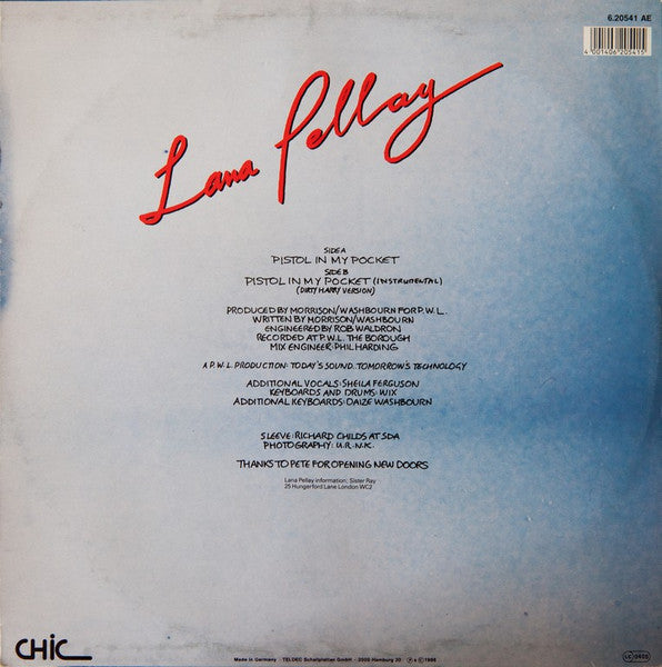 Lana Pellay* : Pistol In My Pocket (12", Maxi)