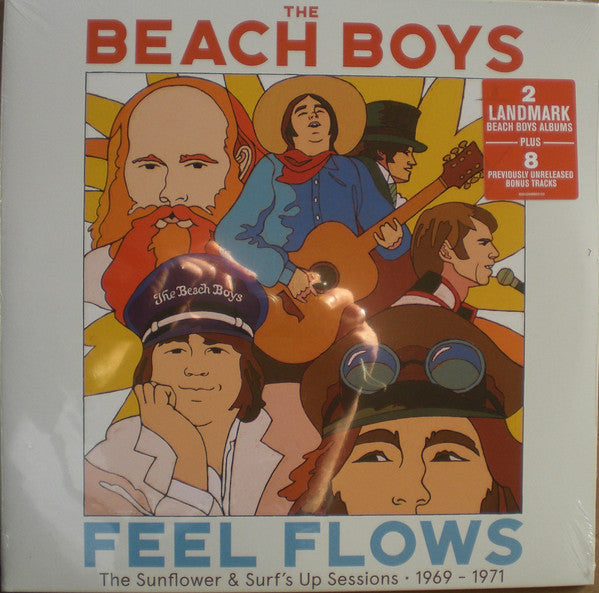 The Beach Boys : Feel Flows (The Sunflower & Surf's Up Sessions • 1969 - 1971) (Comp + LP, Album, Comp, RE + LP, Album, Comp, RE)