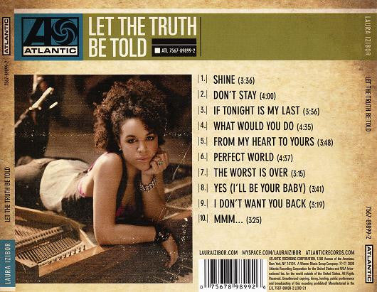 Laura Izibor : Let The Truth Be Told (CD, Album)