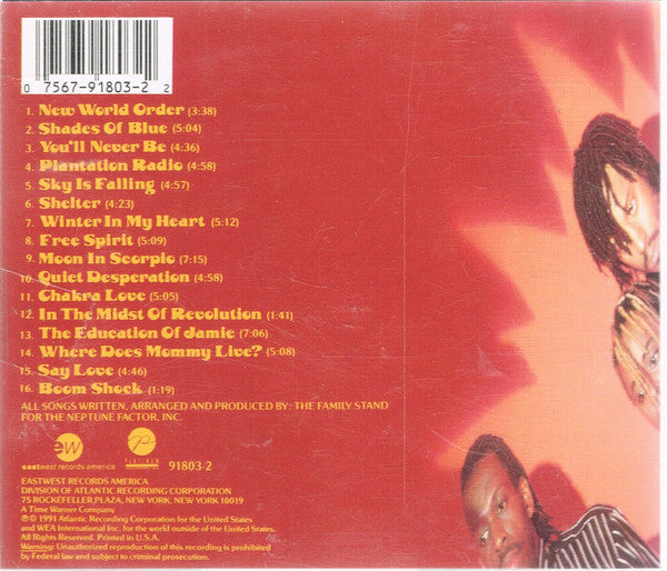 The Family Stand : Moon In Scorpio (CD, Album)