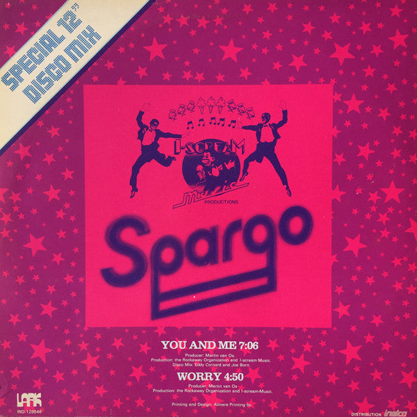 Spargo : You And Me (Special 12" Disco Mix)  (12")