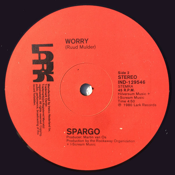 Spargo : You And Me (Special 12" Disco Mix)  (12")