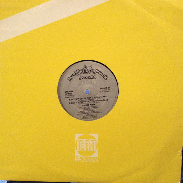 Sadie Nine : Let's Work It Out (12", Com)