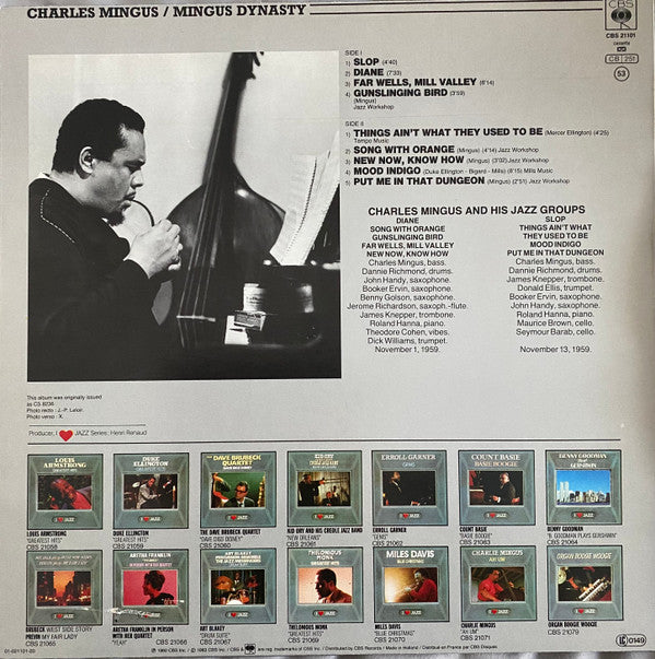Charles Mingus : Mingus Dynasty (LP, Album, RE)