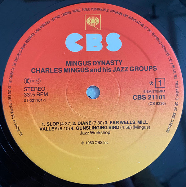 Charles Mingus : Mingus Dynasty (LP, Album, RE)