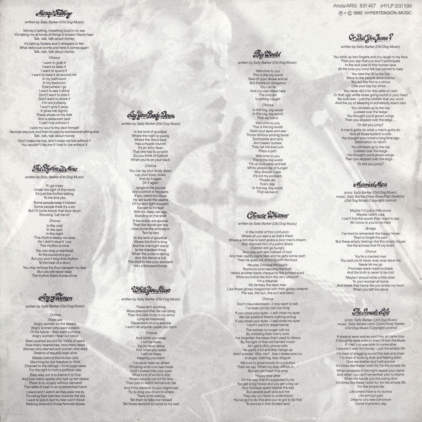 Sally Barker : This Rhythm Is Mine (LP, Album)