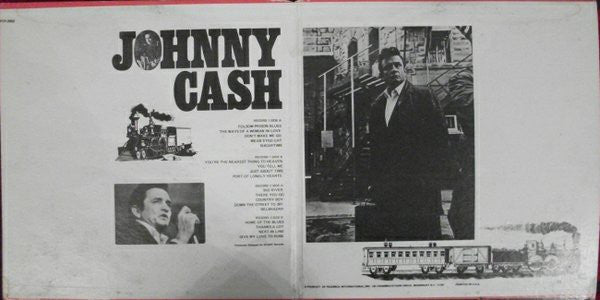 Johnny Cash : Big Hits By The King Of Country On 2 Lps (2xLP, Comp)