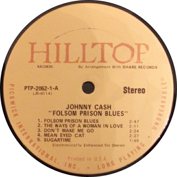 Johnny Cash : Big Hits By The King Of Country On 2 Lps (2xLP, Comp)