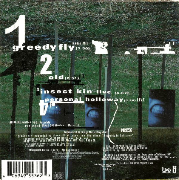 Bush : Greedy Fly (CD, Single, CD1)