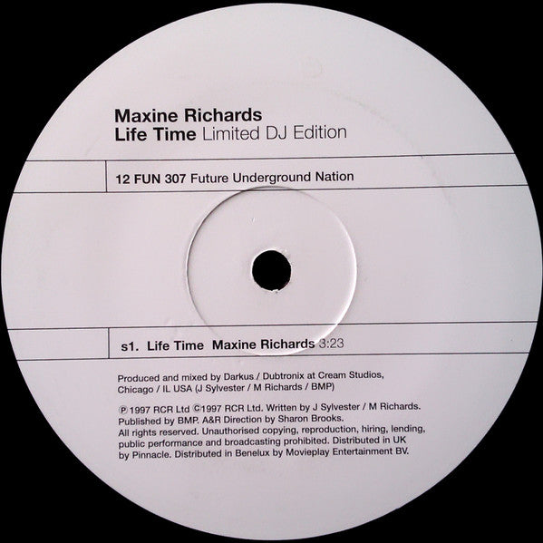 Maxine Richards : Life Time (12", Ltd)