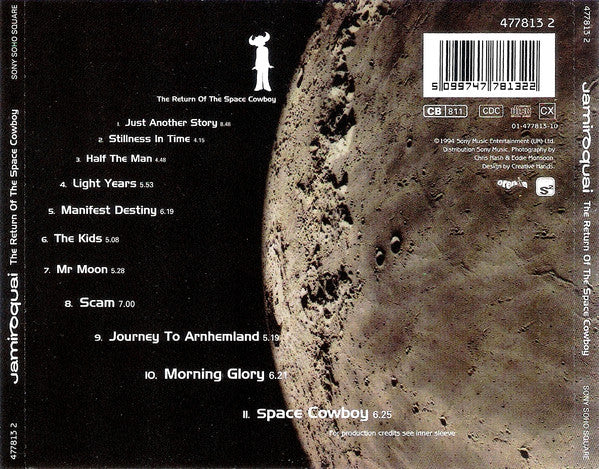 Jamiroquai : The Return Of The Space Cowboy (CD, Album, RE)