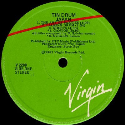 Japan : Tin Drum (LP, Album)