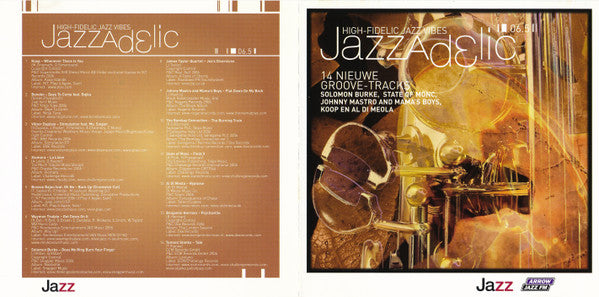Various : Jazzadelic 06.5 High-Fidelic Jazz Vibes (CD, Mini, Comp, Promo)