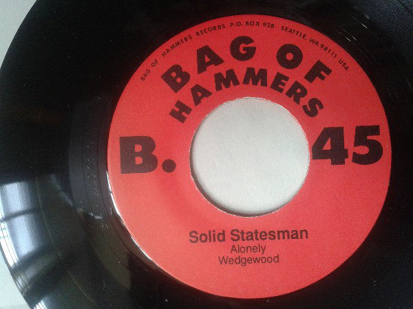Solid Statesmen : Rain (7")
