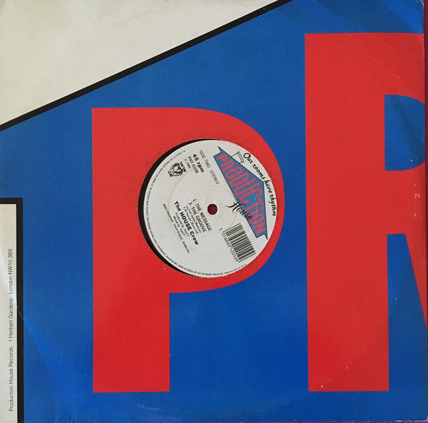 The House Crew : All We Wanna Do Is Dance (12", Ltd)