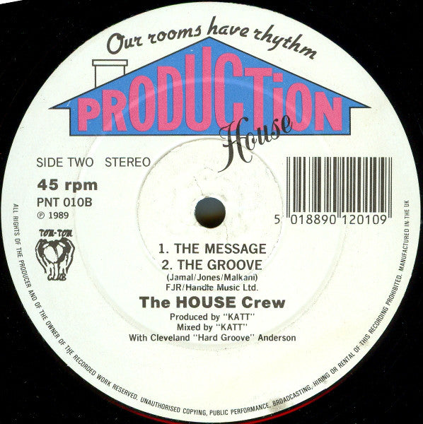 The House Crew : All We Wanna Do Is Dance (12", Ltd)