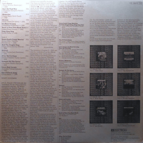 Benny Goodman : Masters Of Swing Vol. 6 (LP, Comp)