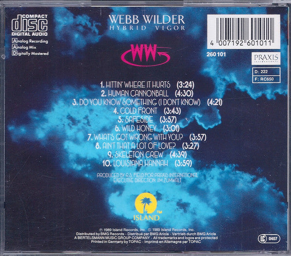 Webb Wilder : Hybrid Vigor (CD, Album)