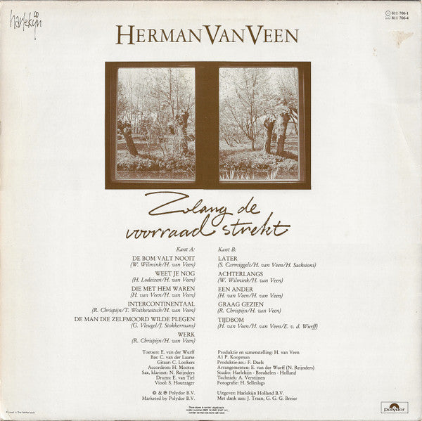 Herman van Veen : Zolang De Voorraad Strekt (LP, Album, RE)