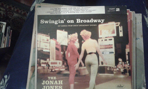 The Jonah Jones Quartet : Swingin' On Broadway (7")