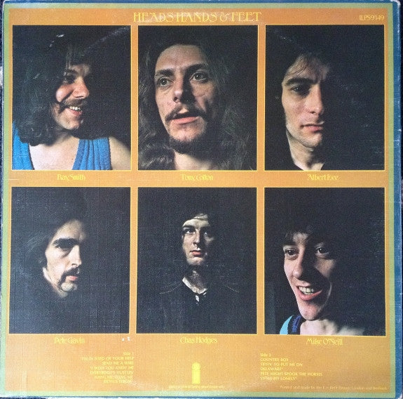 Heads Hands & Feet : Heads Hands & Feet (LP, Album, Gat)