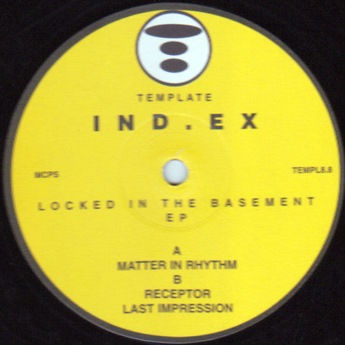 Ind.ex : Locked In The Basement EP (12", EP)