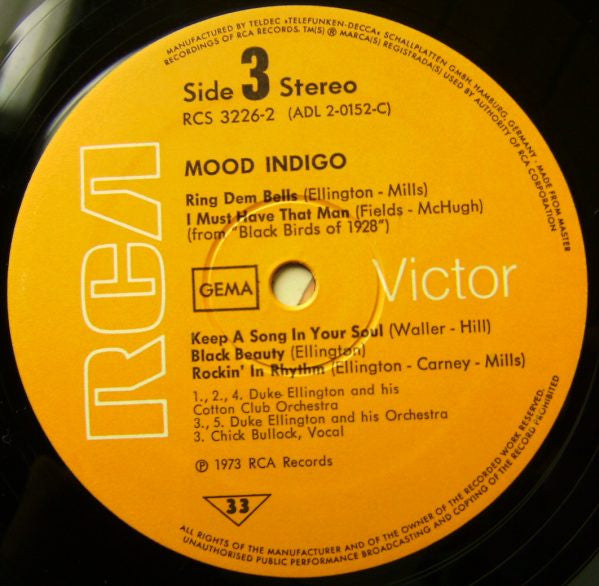 Duke Ellington And His Orchestra : Mood Indigo (2xLP, Comp)