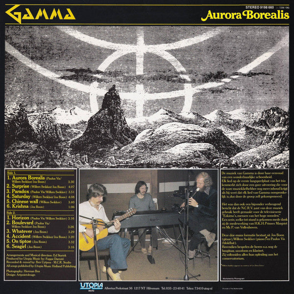 Gamma (8) : Aurora Borealis (LP, Album)