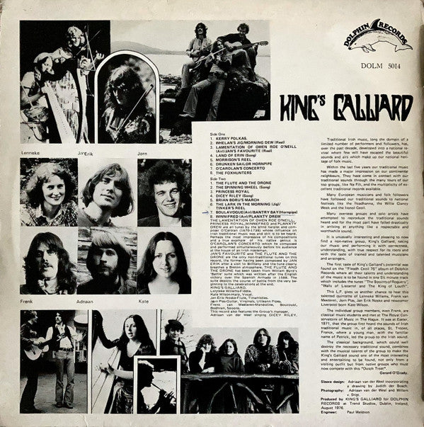 King's Galliard : Morning Dew (LP, Album)