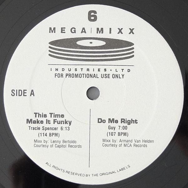 Various : Mega-Mixx Issue 6 (2x12", EP)