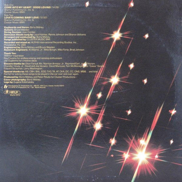 USA-European Connection : Come Into My Heart (LP, Album)