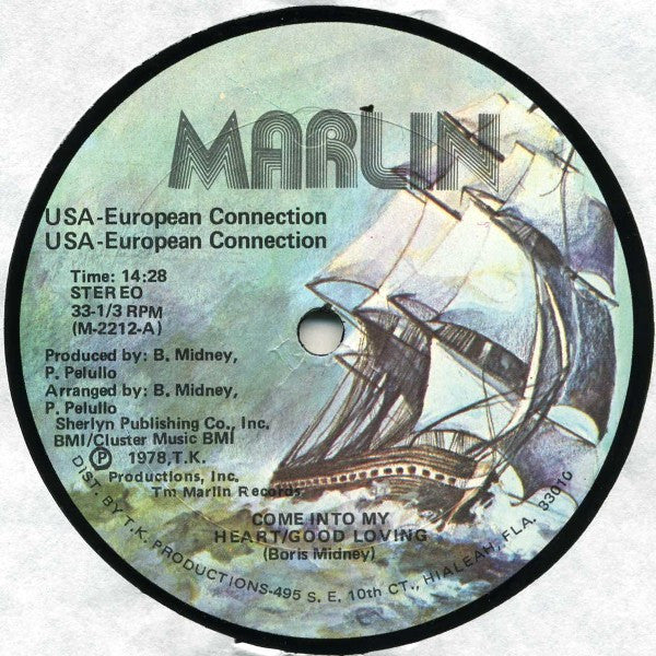 USA-European Connection : Come Into My Heart (LP, Album)