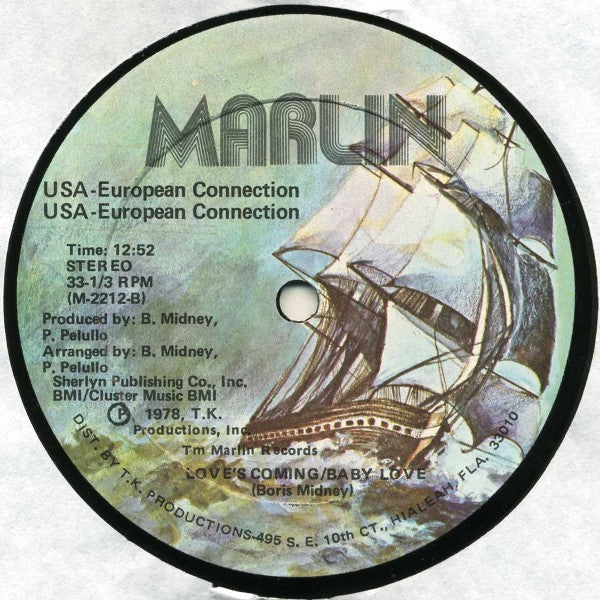 USA-European Connection : Come Into My Heart (LP, Album)