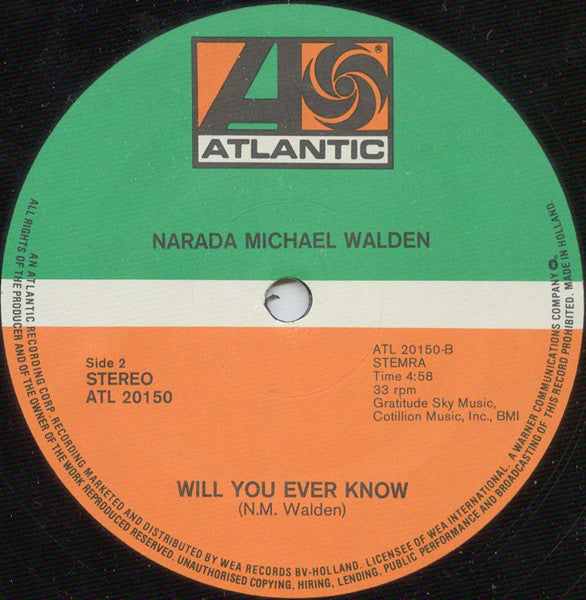 Narada Michael Walden : I Don't Want Nobody Else (To Dance With You) (12")