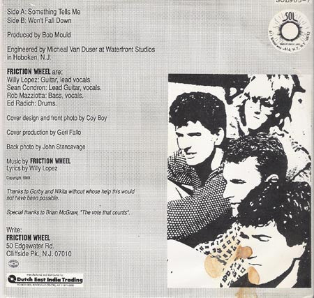 Friction Wheel : Something Tells Me (7")