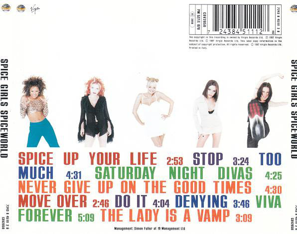 Spice Girls : Spiceworld (CD, Album, RP)