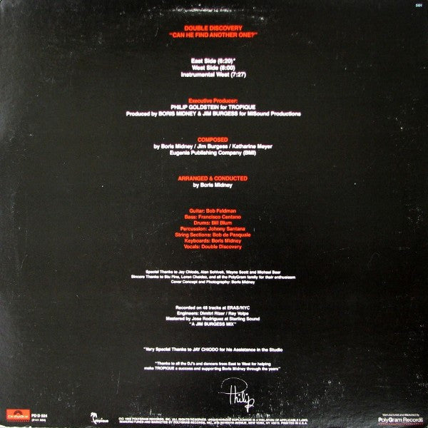Double Discovery : Can He Find Another One? (12")