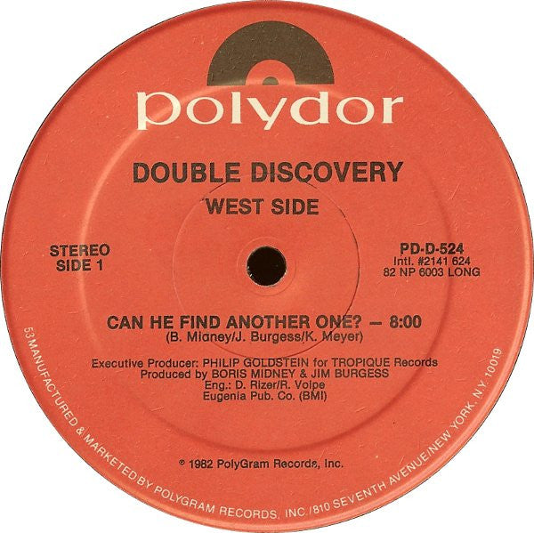 Double Discovery : Can He Find Another One? (12")