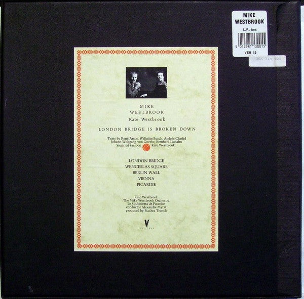 Kate Westbrook, Mike Westbrook : London Bridge Is Broken Down (Box, Album + 3xLP + LP, S/Sided)