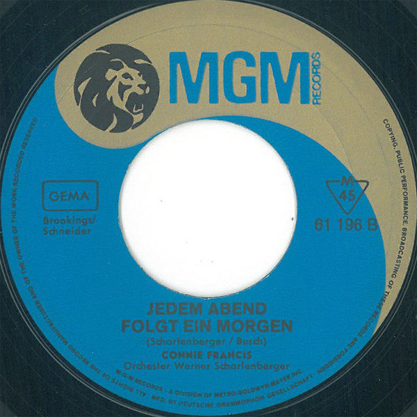 Connie Francis : Canzone Di Napoli (7", Single)