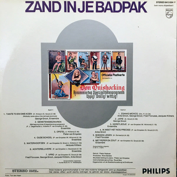 Don Quishocking : Zand In Je Badpak (LP, Album)