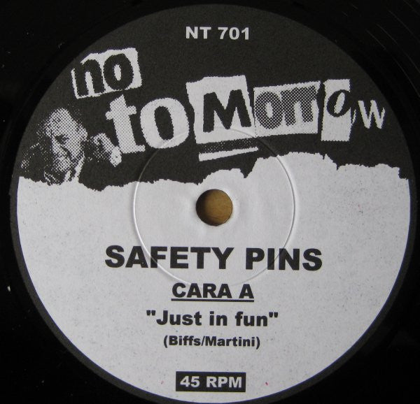Safety Pins : Just In Fun (7", Single)