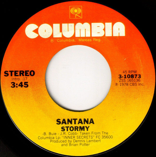 Santana : Stormy / Move On (7")