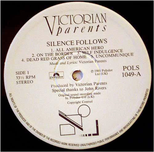 Victorian Parents : Silence Follows (LP)