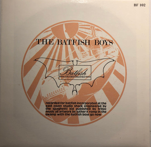 The Batfish Boys : Swamp Liquor (7", Single)