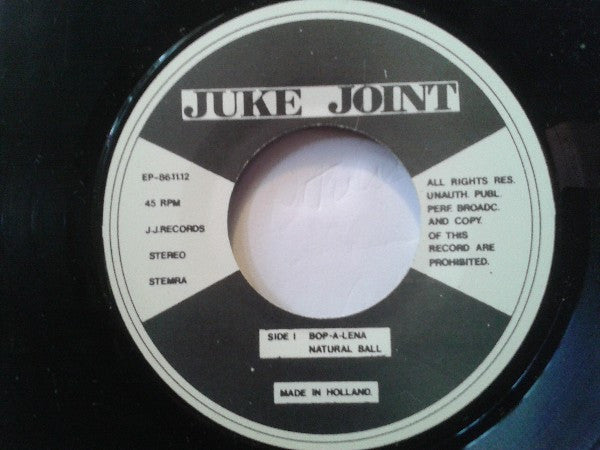 Juke Joint (3) : Bop-A-Lena (7", EP)