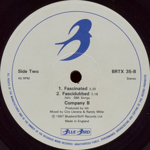 Company B : Fascinated (Remix) (12")