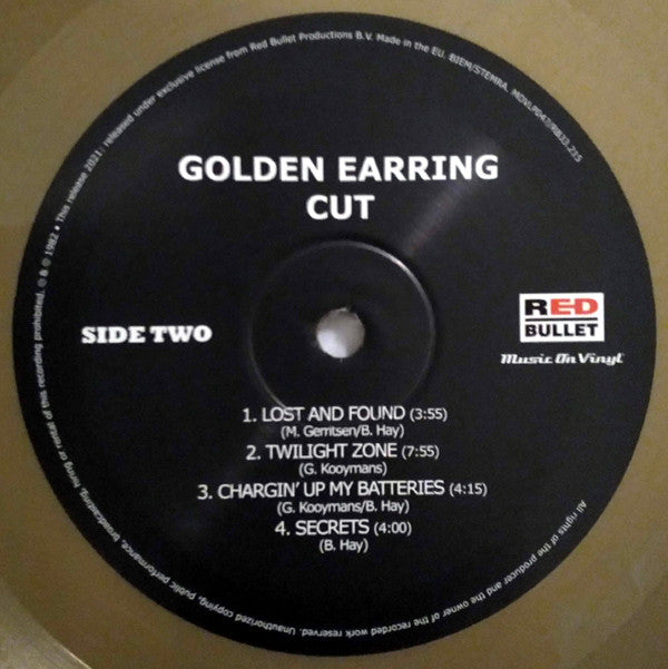Golden Earring : Cut (LP, Album, Ltd, Num, RE, Gol)